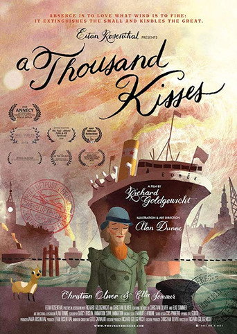 Movie poster for A Thousand Kisses (2017)
