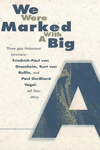Movie poster for We Were Marked with a Big A (1991)