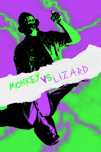 Movie poster for Monkey Vs. Lizard (2024)