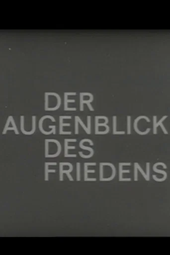 Movie poster for The Moment of Peace (1965)
