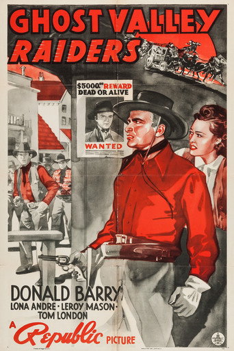 Movie poster for Ghost Valley Raiders (1940)