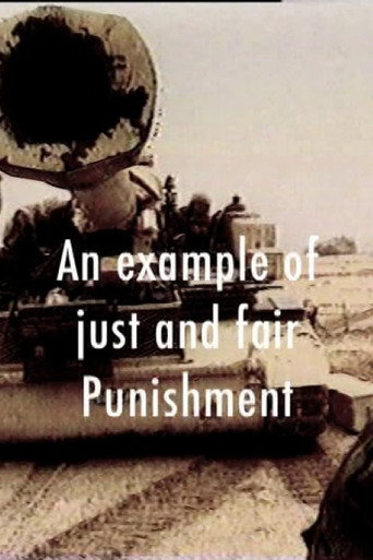 Movie poster for An Example of Just and Fair Punishment (2006)