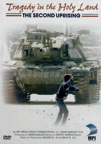 Movie poster for Tragedy in the Holy Land: The Second Uprising (2002)