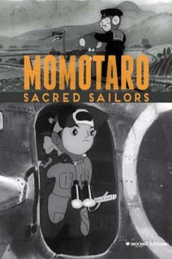 Movie poster for Momotaro, Sacred Sailors (1945)