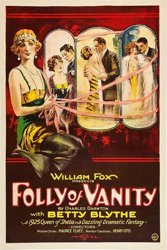Movie poster for Folly of Vanity (1924)