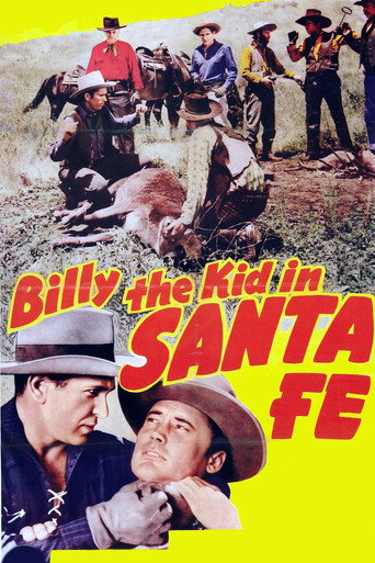 Movie poster for Billy the Kid in Santa Fe (1941)