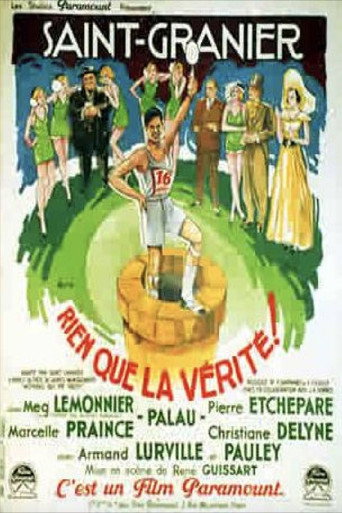 Movie poster for Rien que la vérité (1931)