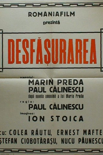 Movie poster for Desfasurarea (1955)