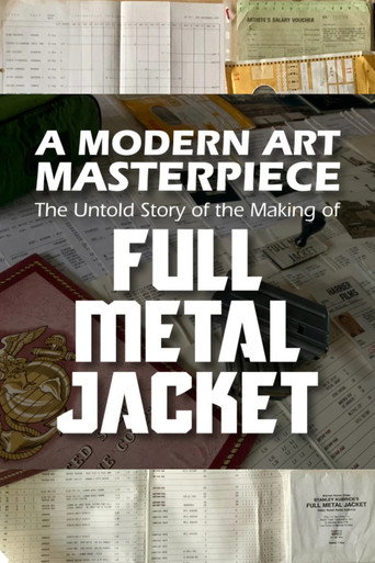 Movie poster for A Modern Art Masterpiece: The Untold Story of Full Metal Jacket