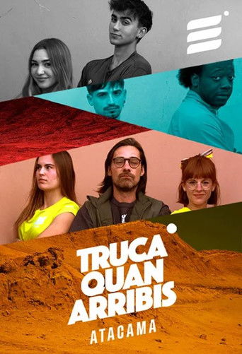 Truca quan arribis poster