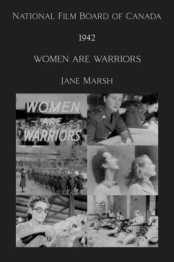 Movie poster for Women Are Warriors (1942)