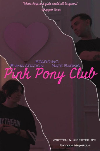 Movie poster for Pink Pony Club