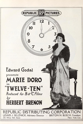Movie poster for 12.10 (1919)