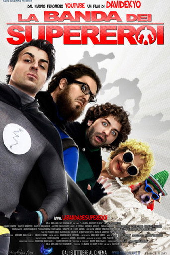 Movie poster for The Band of Superheroes (2014)