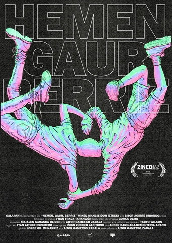 Movie poster for Here. Today. Again (2020)