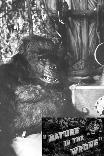 Movie poster for Nature in the Wrong (1933)
