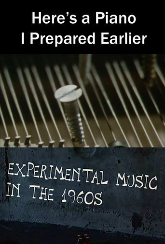 Movie poster for Here's a Piano I Prepared Earlier (2005)