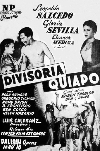 Movie poster for Divisoria Quiapo (1955)