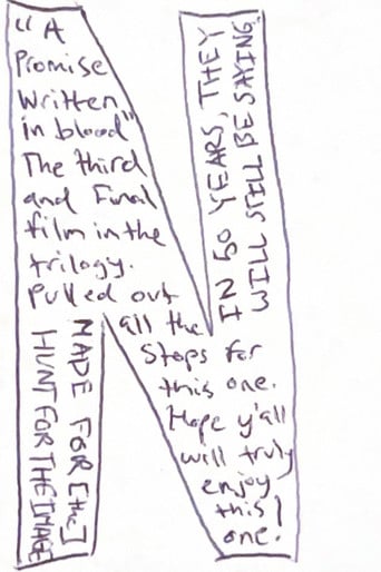 A Promise Written in Blood poster