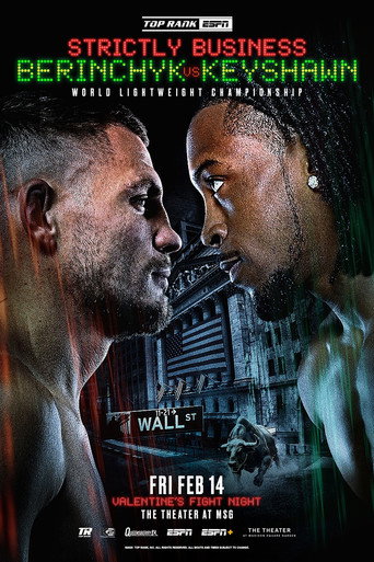Movie poster for Denys Berinchyk vs. Keyshawn Davis (2025)