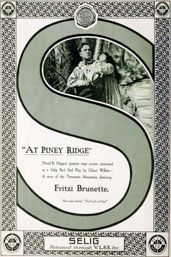 Movie poster for At Piney Ridge (1916)