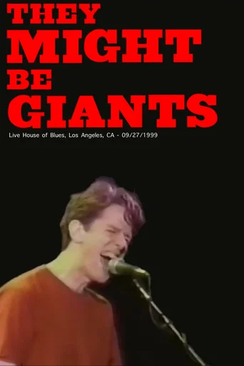 Movie poster for They Might Be Giants: Live at the House of Blues, 1999 (1999)