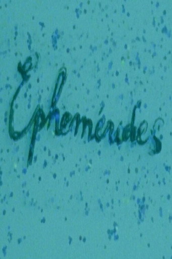 Movie poster for Ephémérides