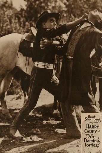 Movie poster for The Flaming Forties (1924)