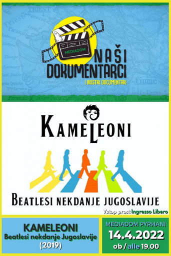 Movie poster for Kameleoni - The Beatles of Former Yugoslavia (2019)