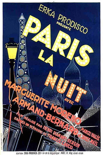 Movie poster for Paris by Night (1930)