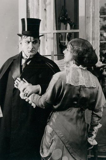 Movie poster for Alone with the Devil (1914)