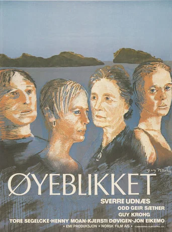 Movie poster for Øyeblikket (1977)