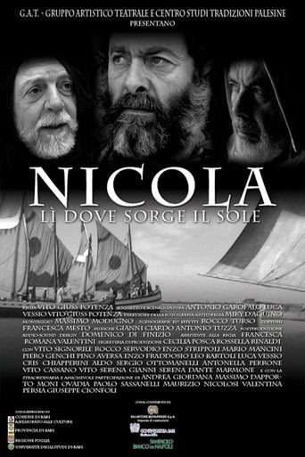 Nicola, lì dove sorge il sole poster