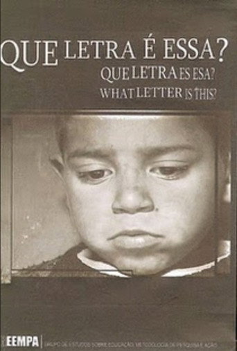 Movie poster for Que letra é essa? (2004)