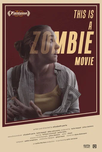 Movie poster for This is a Zombie Movie
