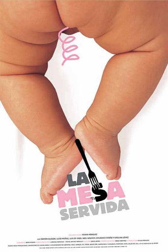 La mesa servida poster