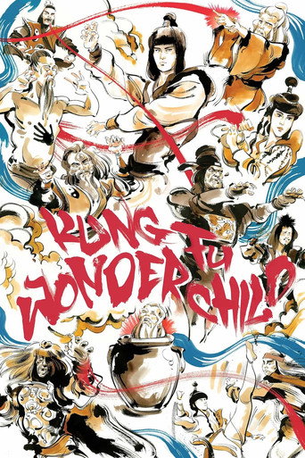 Movie poster for Kung Fu Wonder Child (1986)