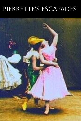 Movie poster for Pierrette's Escapades (1900)