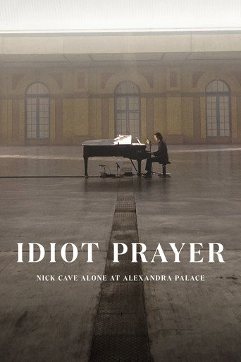 Movie poster for Idiot Prayer: Nick Cave Alone at Alexandra Palace (2020)