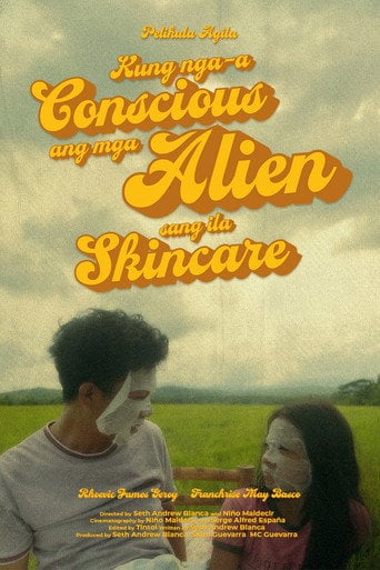Movie poster for The Thing About Aliens and their Skin Care (2023)