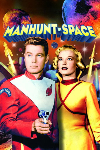 Movie poster for Manhunt in Space (1954)