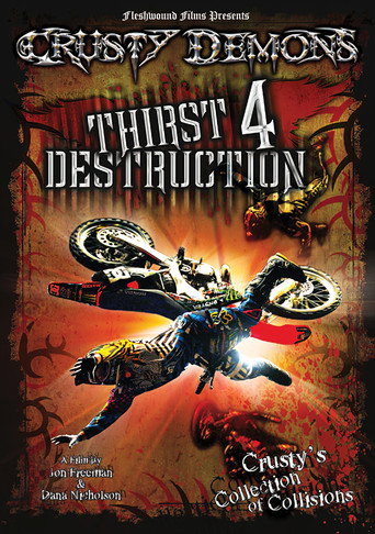Movie poster for Crusty Demons: Thirst for Destruction (2009)