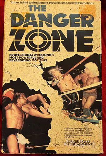 Movie poster for NWA Wrestling The Danger Zone (1987)