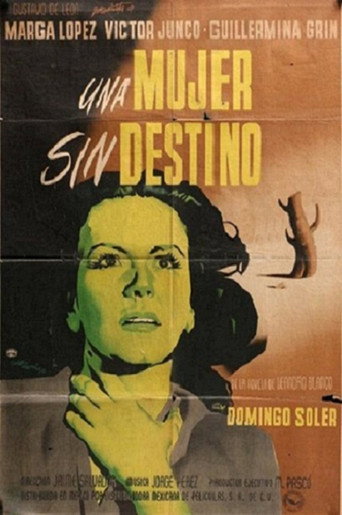 Movie poster for Una mujer sin destino (1950)