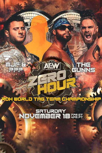 AEW Full Gear 2023: Zero Hour poster