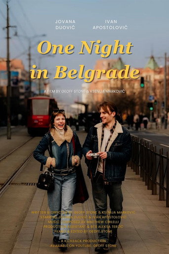 Movie poster for One Night in Belgrade (2026)