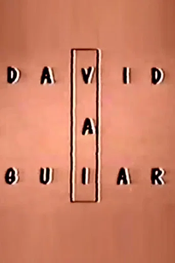Movie poster for David A Guiar (1972)
