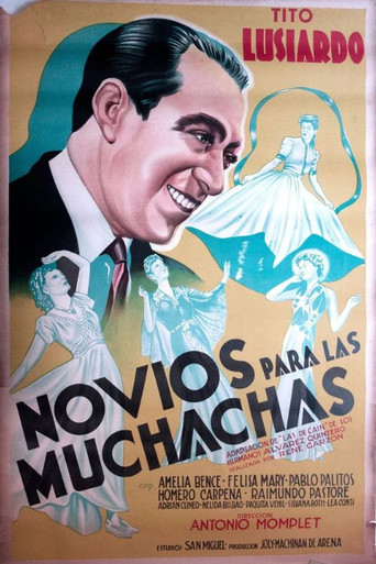 Movie poster for Novios para las muchachas (1941)