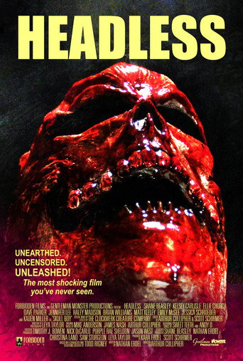 Movie poster for Headless (2015)