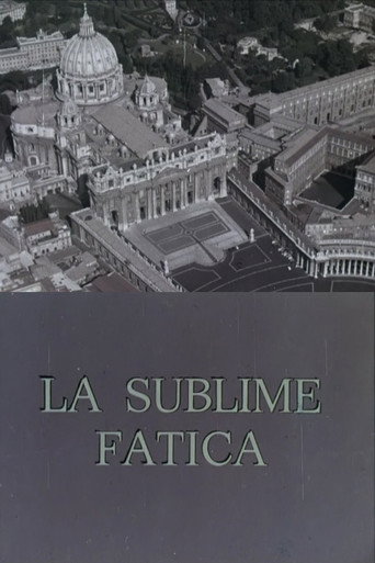 La sublime fatica poster